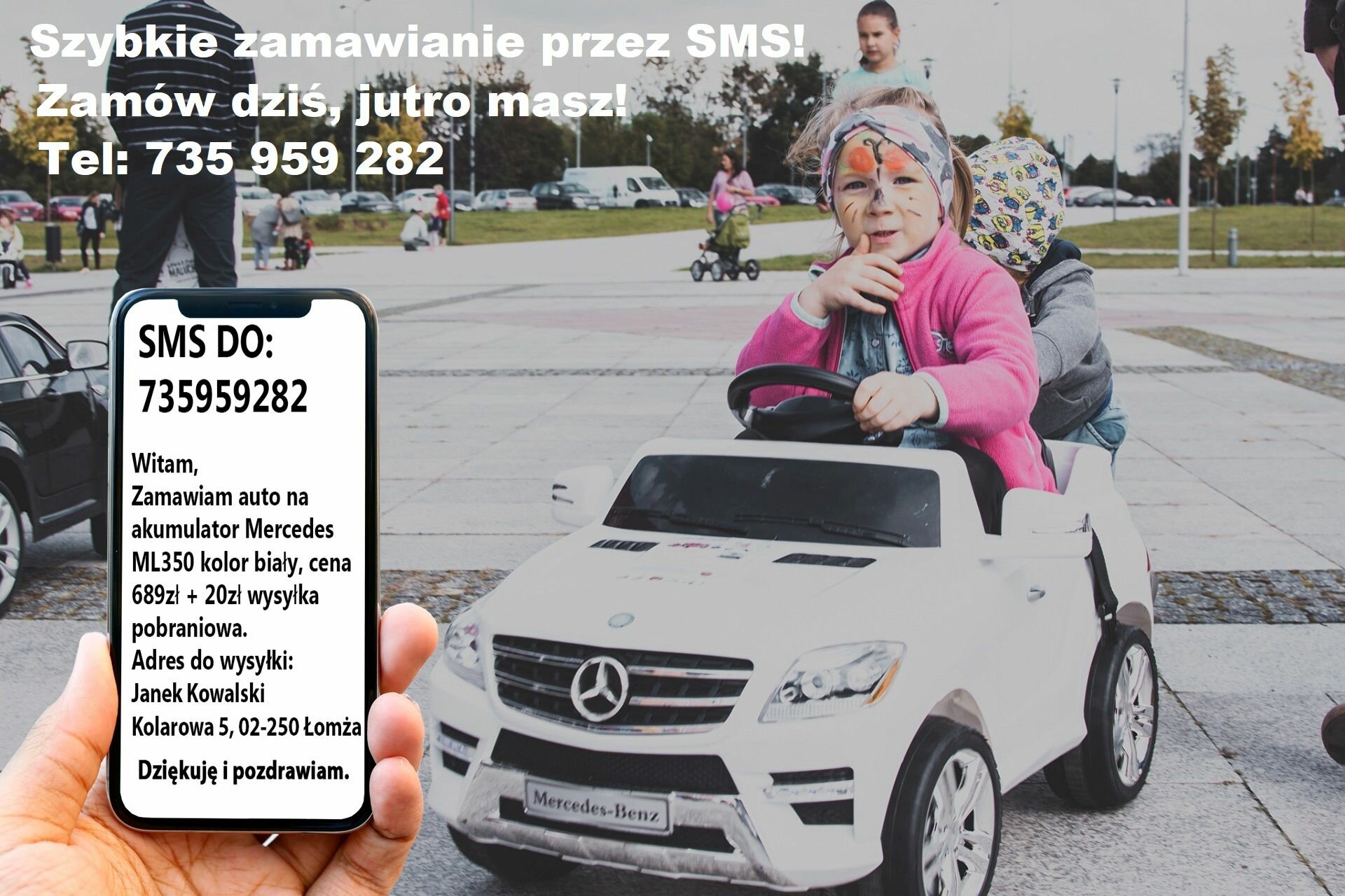 Promocja w sklepie z zabawkami i pojazdami dla dzieci - RS Max